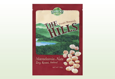 ザ・ヒルズ　マカダミアナッツ　ドライロースト塩味 | Rwanda Nut Company Ltd.
